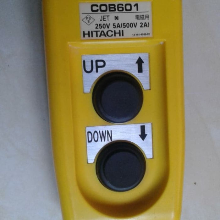 Jual KATROL- PUSH BUTTON HITACHI 2 ARAH - KUNING -KATROL. | Shopee ...