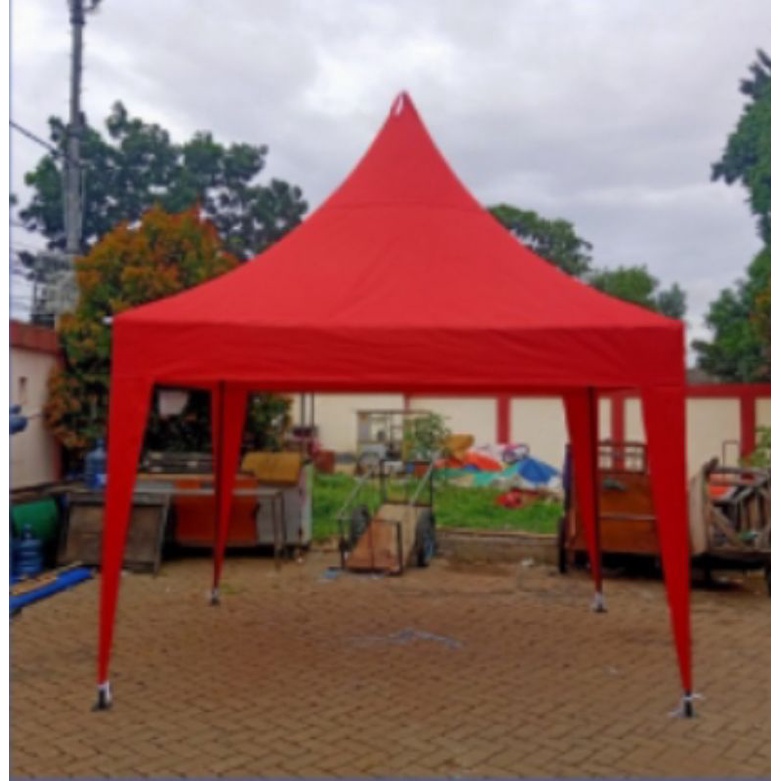 Jual ATAP TENDA CRUCUT POLOS polyester 1.5x1.5_2*2_3*3 WARNA REQUWES ...