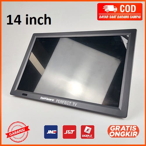 Jual TV Monitor Portable HD 14 Inch dengan Tuner Digital | Shopee Indonesia