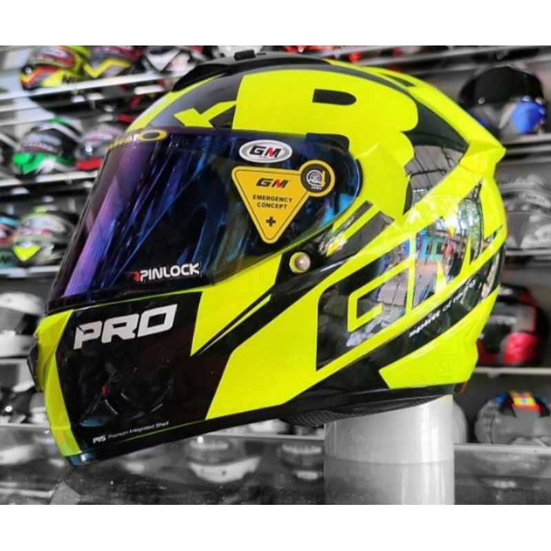 Jual Helm Gm Race Pro Paket Ganteng Shopee Indonesia