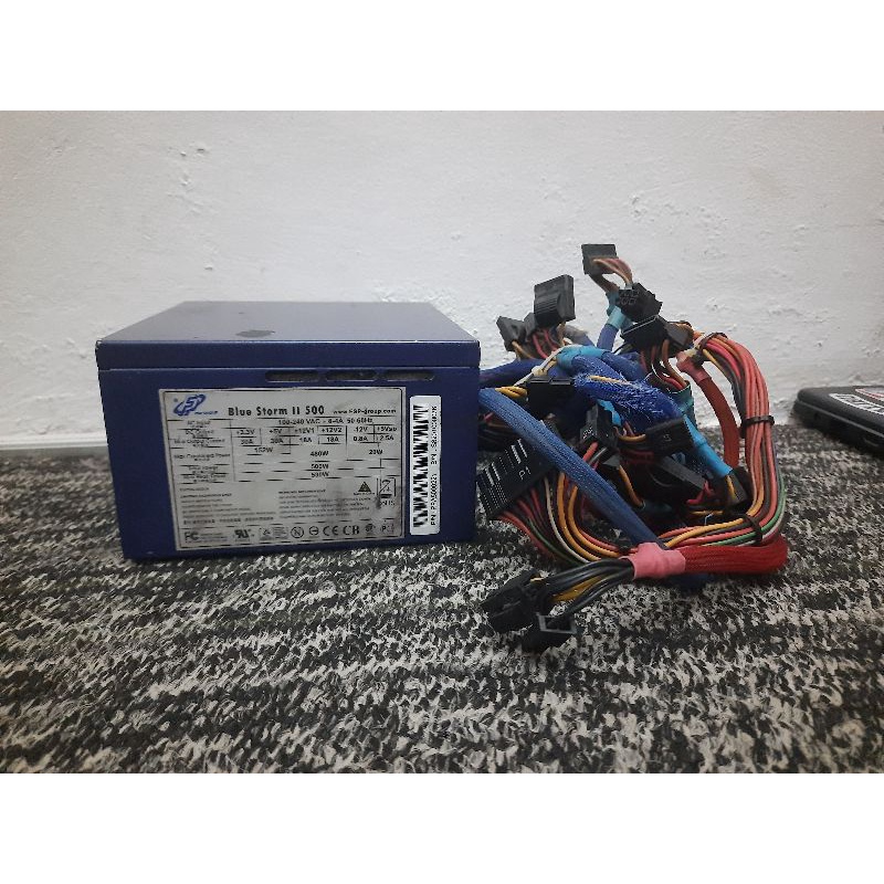 Jual PSU pure FSP Blue Storm ii 500w 500 watt 80+ bronze | Shopee Indonesia
