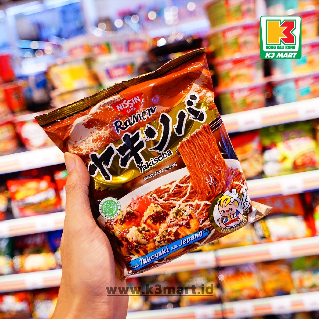 Jual Nissin Pack Ramen Yakisoba Rasa Takoyaki Ala Jepang 104gr Shopee