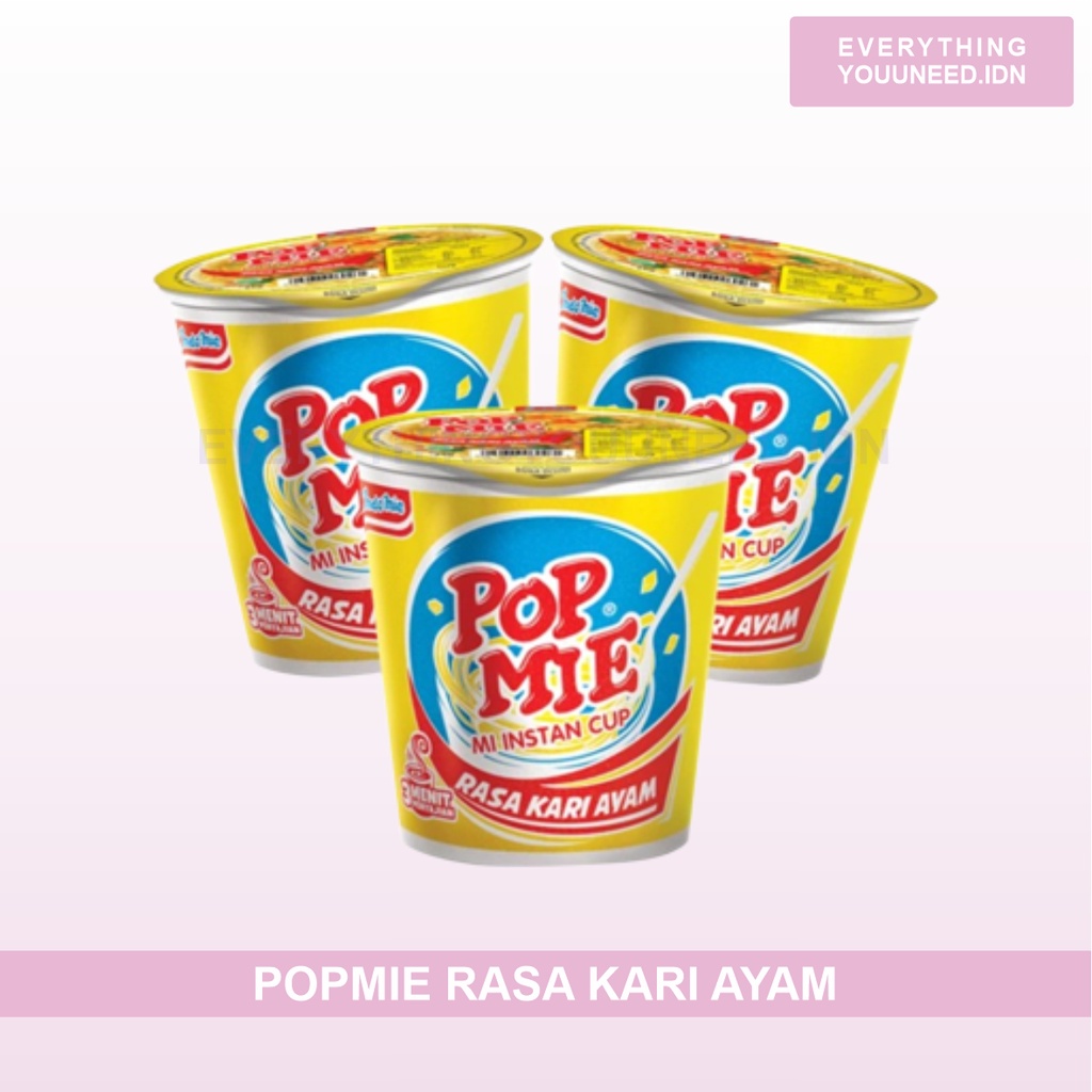 Jual Pop Mie Rasa Kari Ayam 75 Gr | Shopee Indonesia