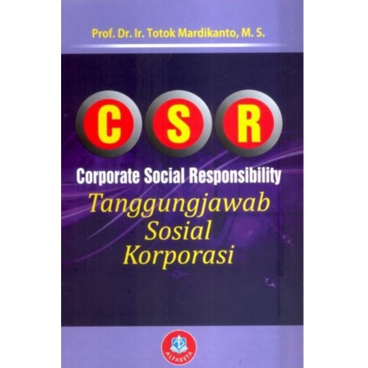 Jual CSR corporate social responsibility by totok mardikanto | Shopee ...