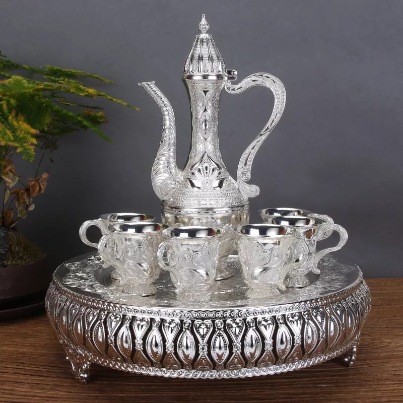 Jual Teko Arab Aladin Set 7 Gold Tinggi Shopee Indonesia 6586