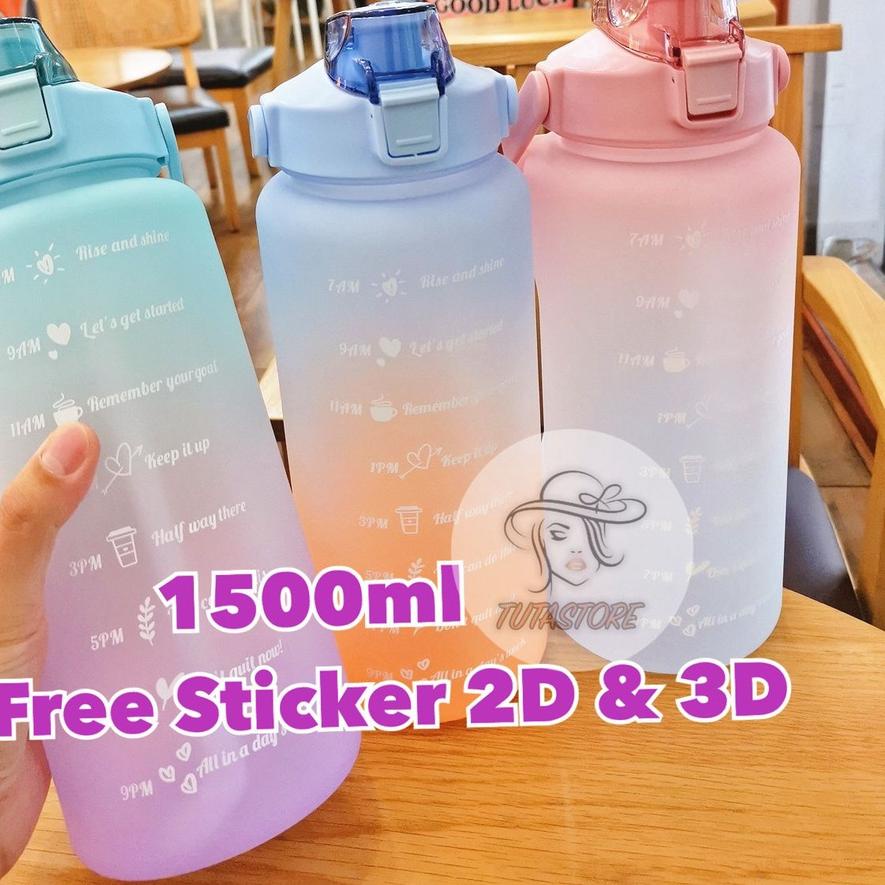 Jual Botol Motivasi Ml Free Sticker D D Shopee Indonesia