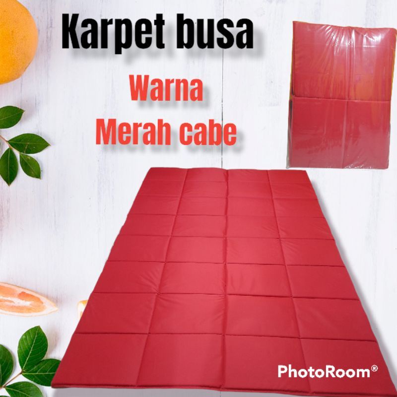 Jual Karpet Busa polos Matras Karpet Lipat Tikar Lipat. | Shopee Indonesia