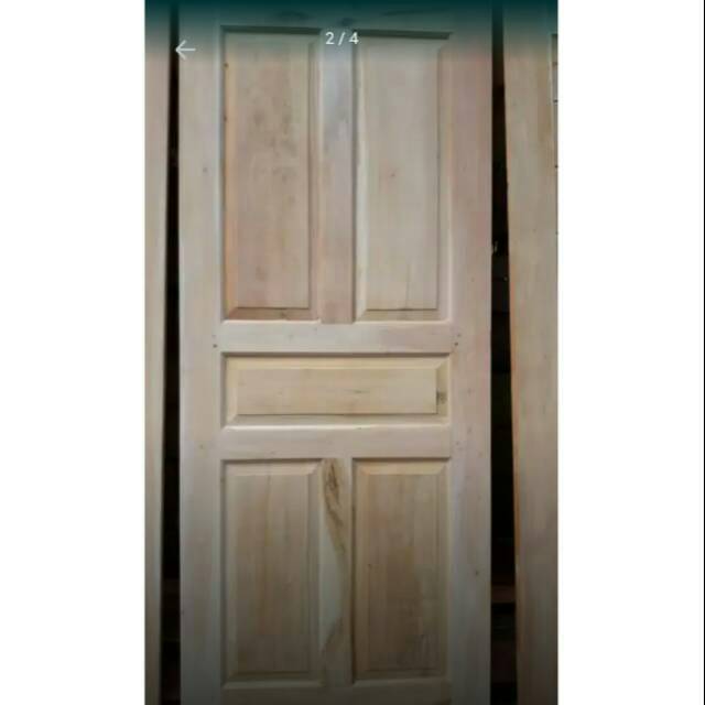 Jual Pintu Kayu Mahoni Shopee Indonesia