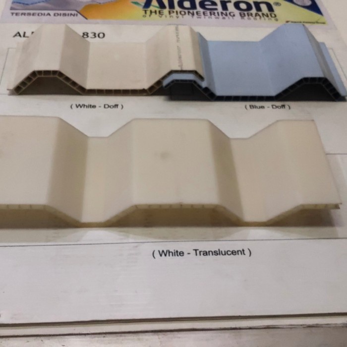 Jual Alderon R830 (Panjang 4 meter) ( Semi Transparan) | Shopee Indonesia