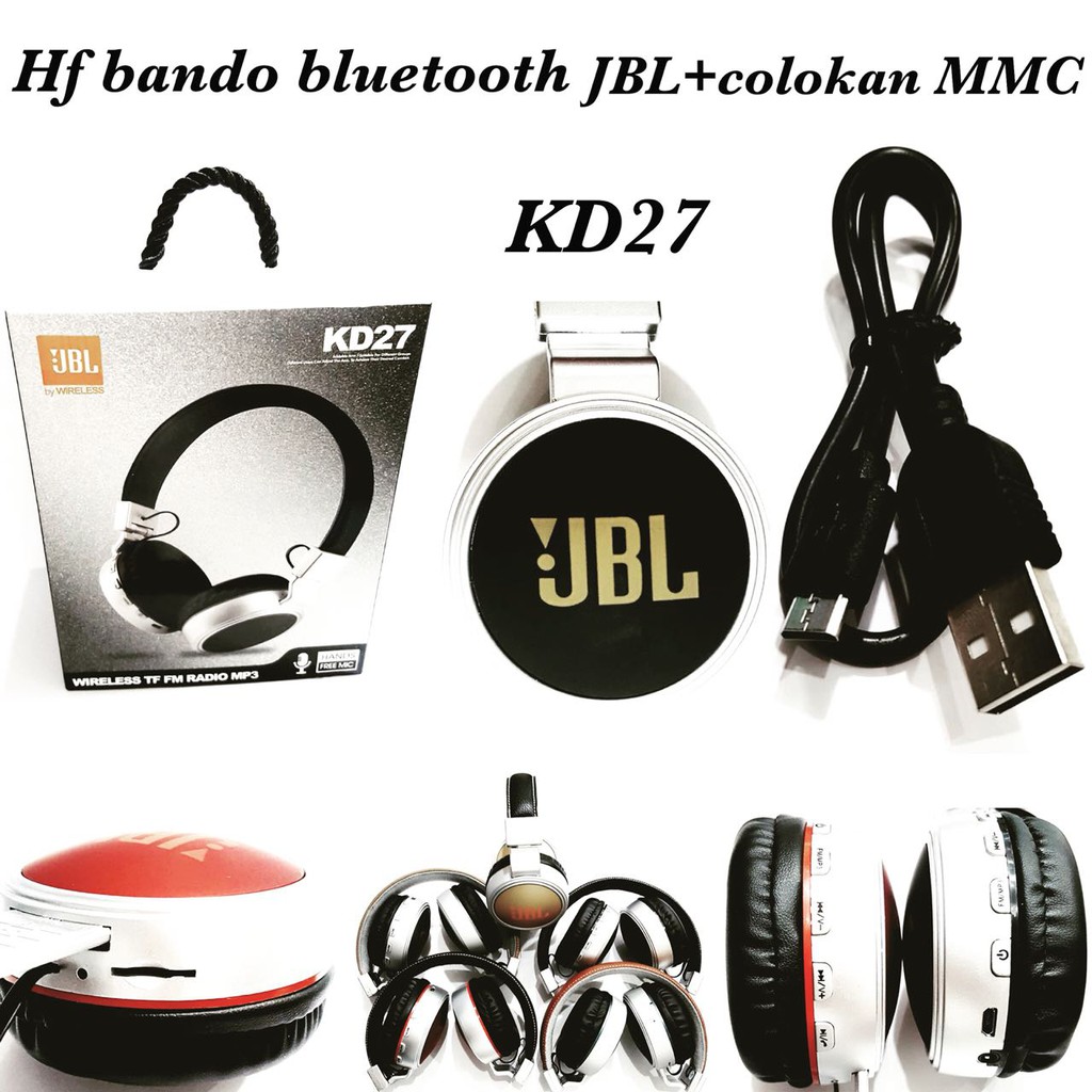 Jual Headset BLUETOOTH & bisa Micro SD / Memory Card Handsfree