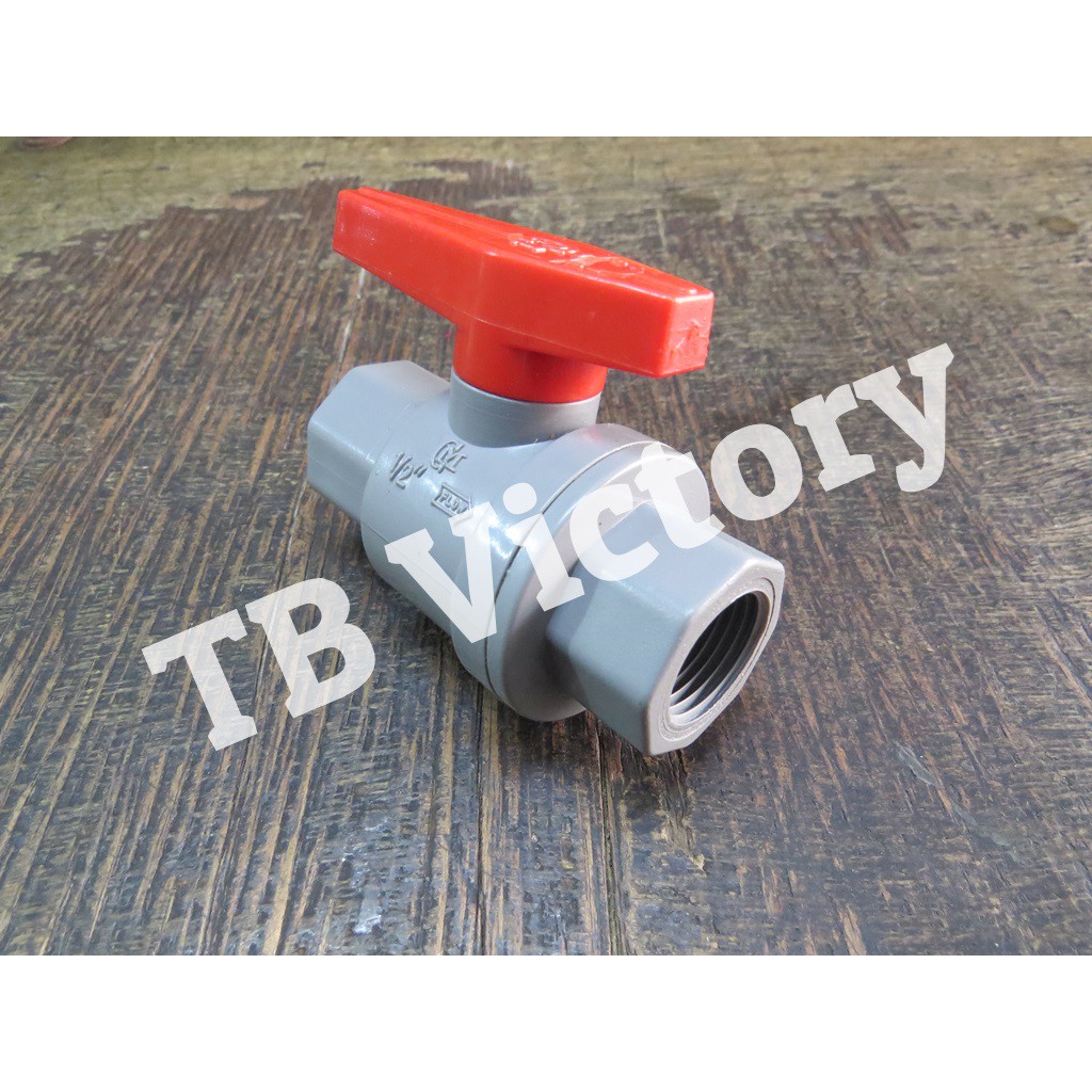 Jual Ball Valve Pvc Stop Kran Pvc Drat Ukuran Shopee Indonesia