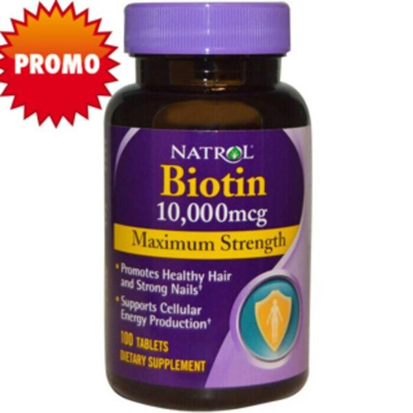 Jual NATROL BIOTIN 10000 MCG | Shopee Indonesia