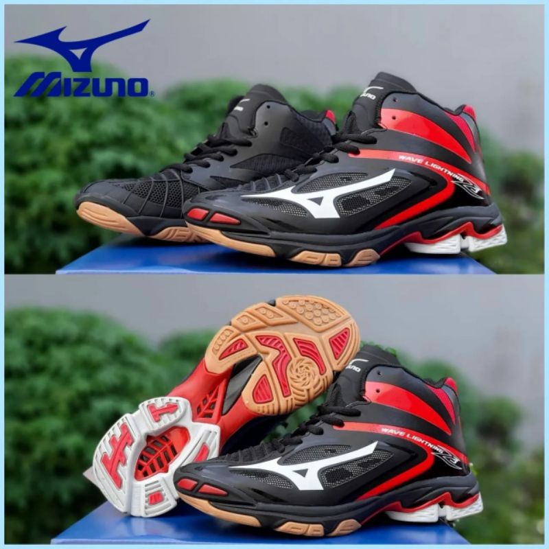 sepatu voli mizuno wave lightning z mid super premium wlz premium