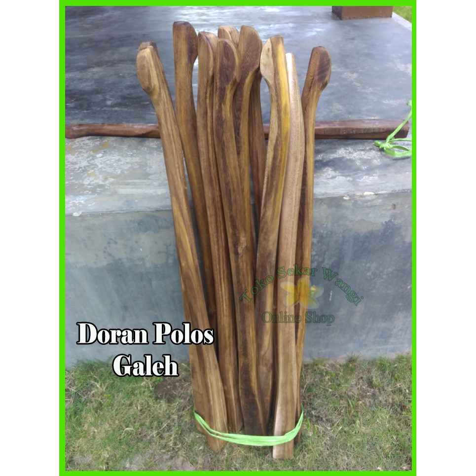 Jual Doran / Gagang Cangkul Pacul Bahan Kayu Galeh / polos | Shopee ...