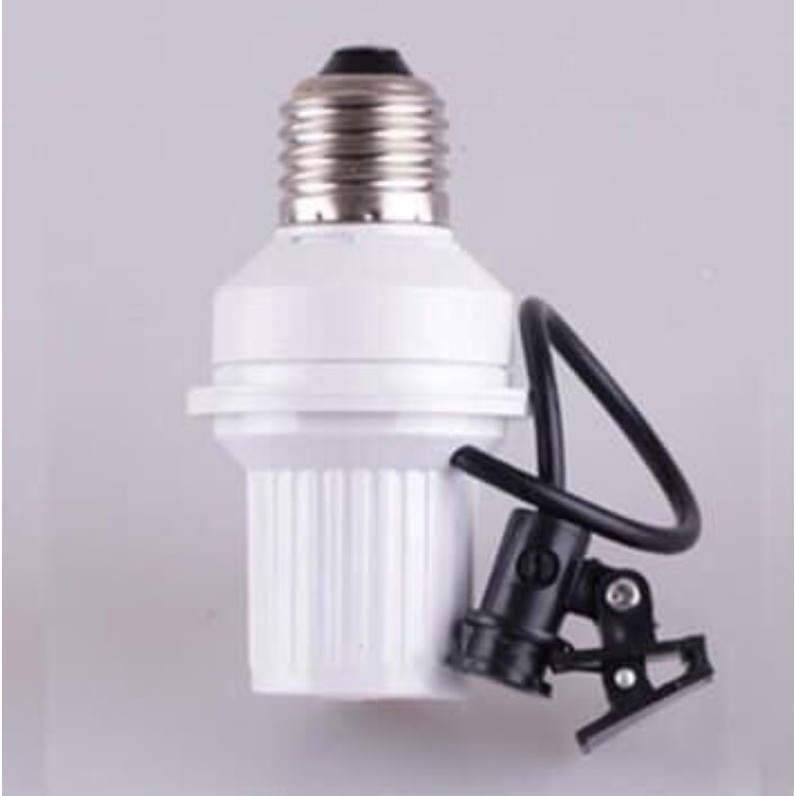 Jual fiting sensor cahaya otomatis e27 fiting lampu sensor otomatis ...