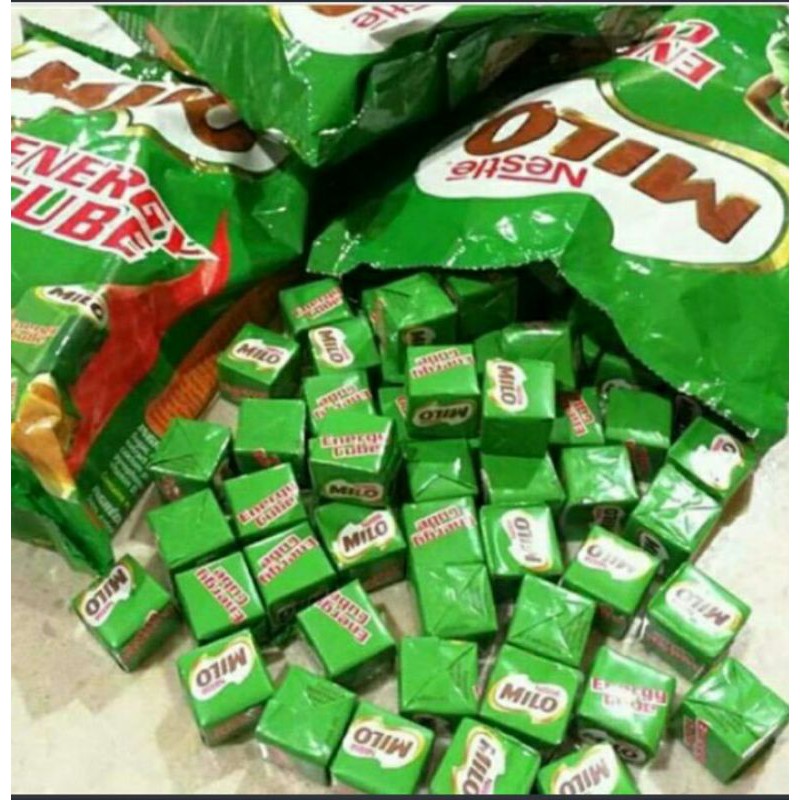 Jual Milo Cube Permen Coklat Milo Energy Milo Energy Cube Isi 100 ...