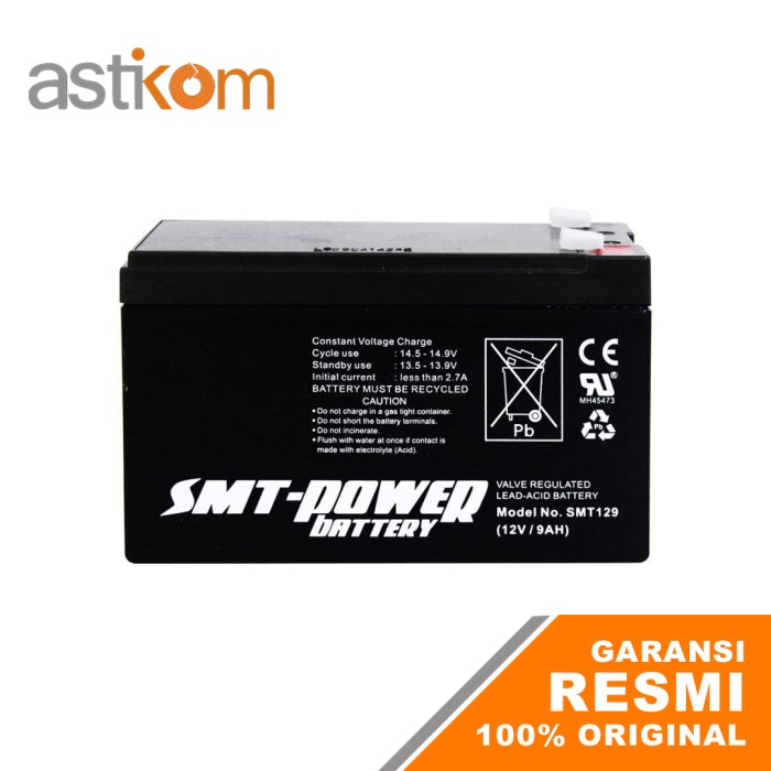 Jual Power Battery Baterai Ups Samoto Smt V Ah Aki Kering