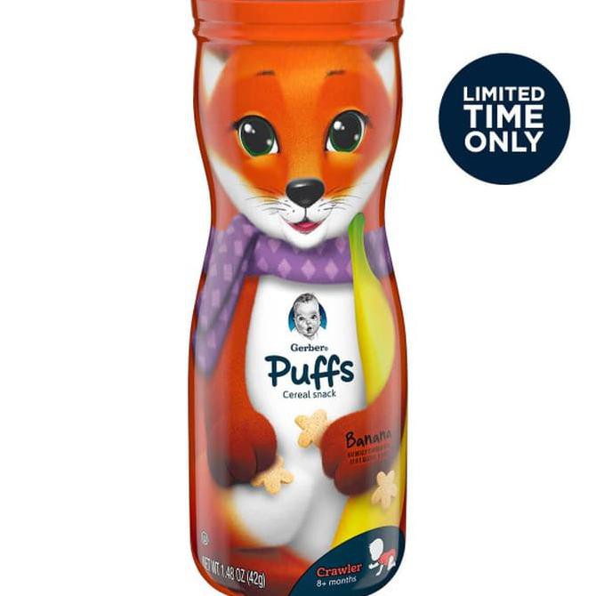 Jual Gerber Graduates Puff Banana 42 gram - Limited Edition | Shopee ...
