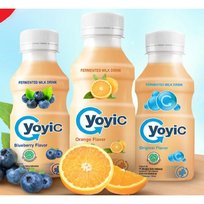 Jual 1 BOTOL YOYIC MINUMAN SUSU FERMENTASI 130ML | Shopee Indonesia