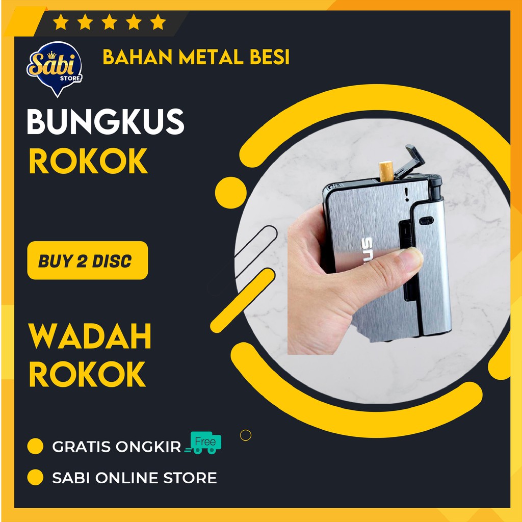 Jual FIRETRIC BUNGKUS ROKOK KOREK API WADAH ROKOK TEMPAT ROKOK METAL ...