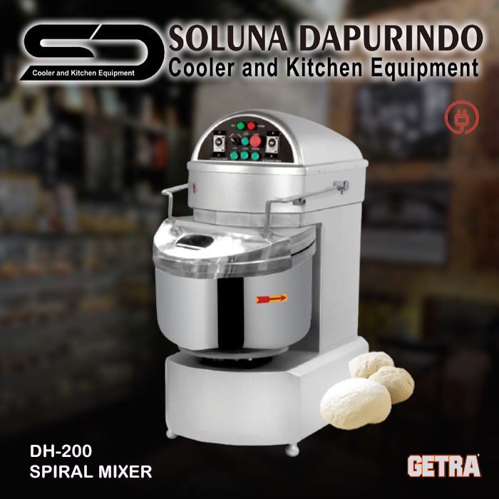 Jual Getra Spiral Mixer Dh Mesin Pengaduk Adonan Dh Shopee