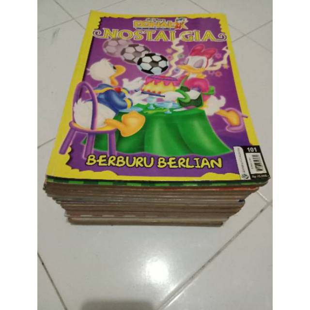 Jual KOMIK DONAL BEBEK EDISI NOSTALGIA | Shopee Indonesia