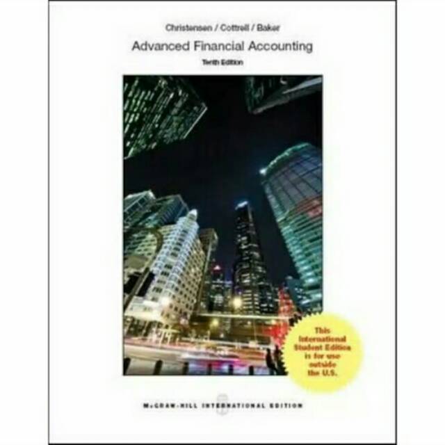 Jual Buku Advanced Financial Accounting 10th Edition By Cristensen ...