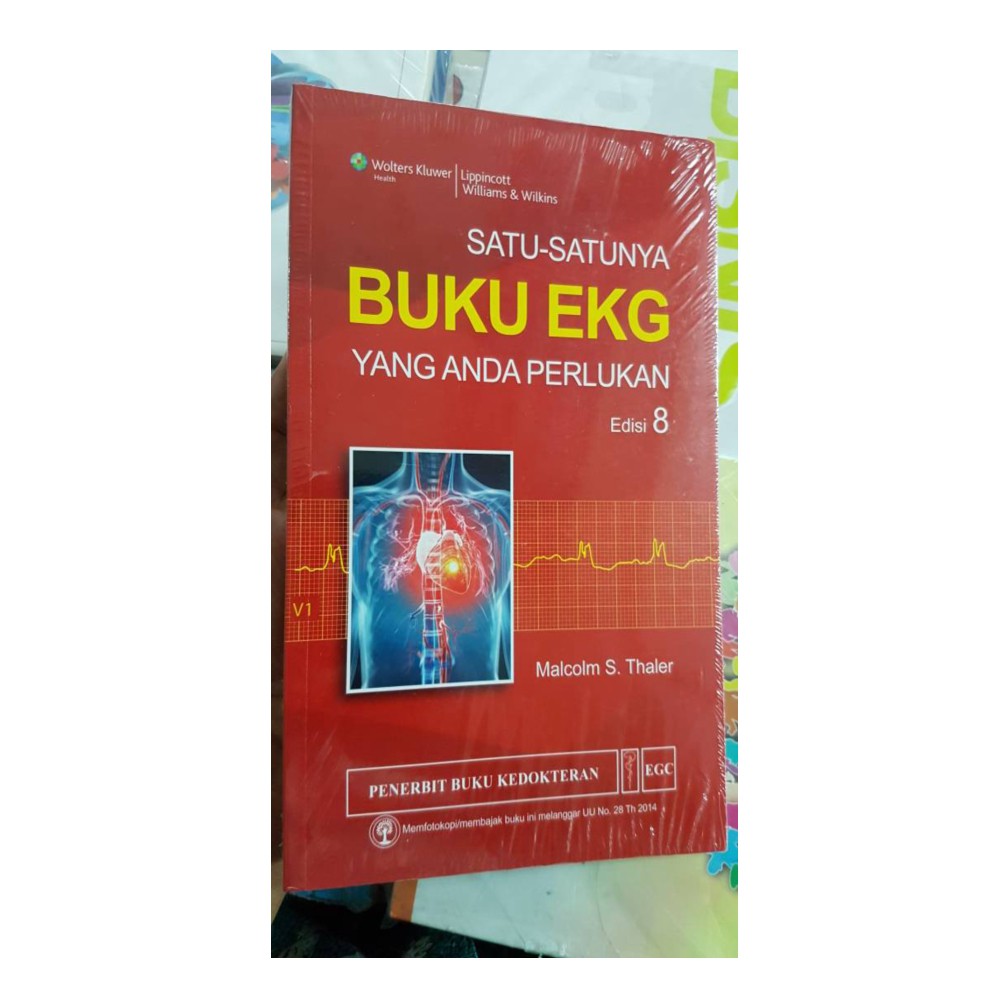 Jual Buku Farmasi Satu Satunya Buku Ekg Yang Anda Perlukan Ed 8 By ...