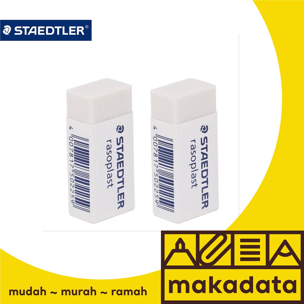 Jual Eraser Stip Penghapus B 40 Staedtler Putih Murah Shopee