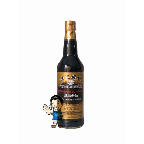 Jual Pearl River Bridge Mushroom Soy Sauce- Kecap rasa Jamur 600 ml ...