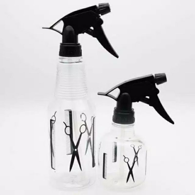 Jual Botol spray rambut salon Barber shop motif gunting | Shopee Indonesia