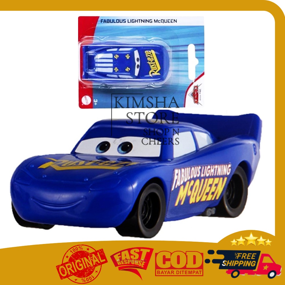 Jual Disney Pixar Cars Value Pack Mobil Lightning McQueen Mainan Anak ...