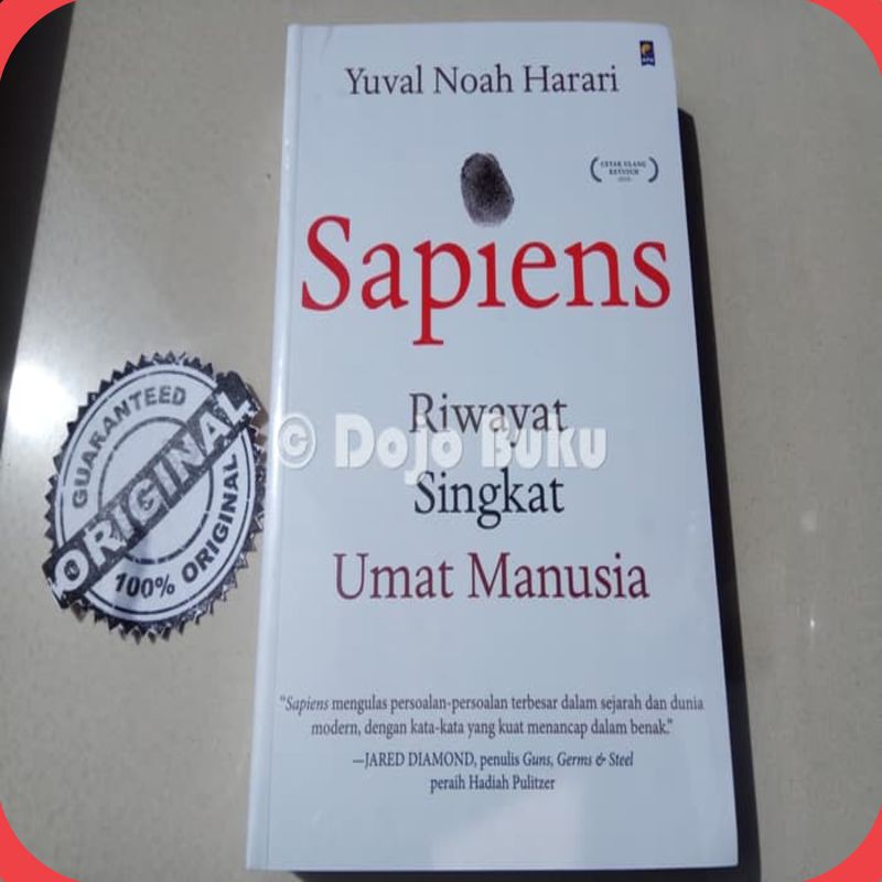 Jual Buku Sapiens By Yuval Noah Harari [ORIGINAL] | Shopee Indonesia