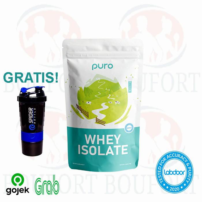 Jual Puro Whey Isolate 1Kg 1 Kg Labdoor Protein Susu Wpi 93 90 Wpi90