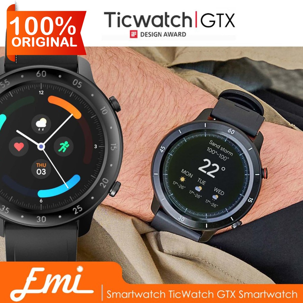 Ticwatch gtx best sale fitness smartwatch