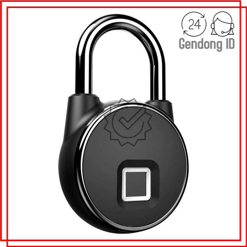 Jual Gembok Koper Rumah Smart Fingerprint Padlock - P22 | Shopee Indonesia
