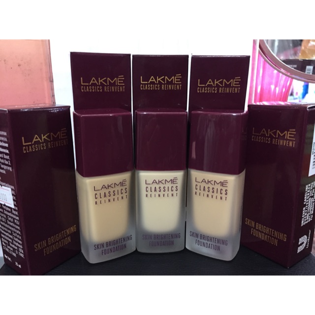 Jual Lakme classic skin brightening foundation*diskon 10%(hrga sdh