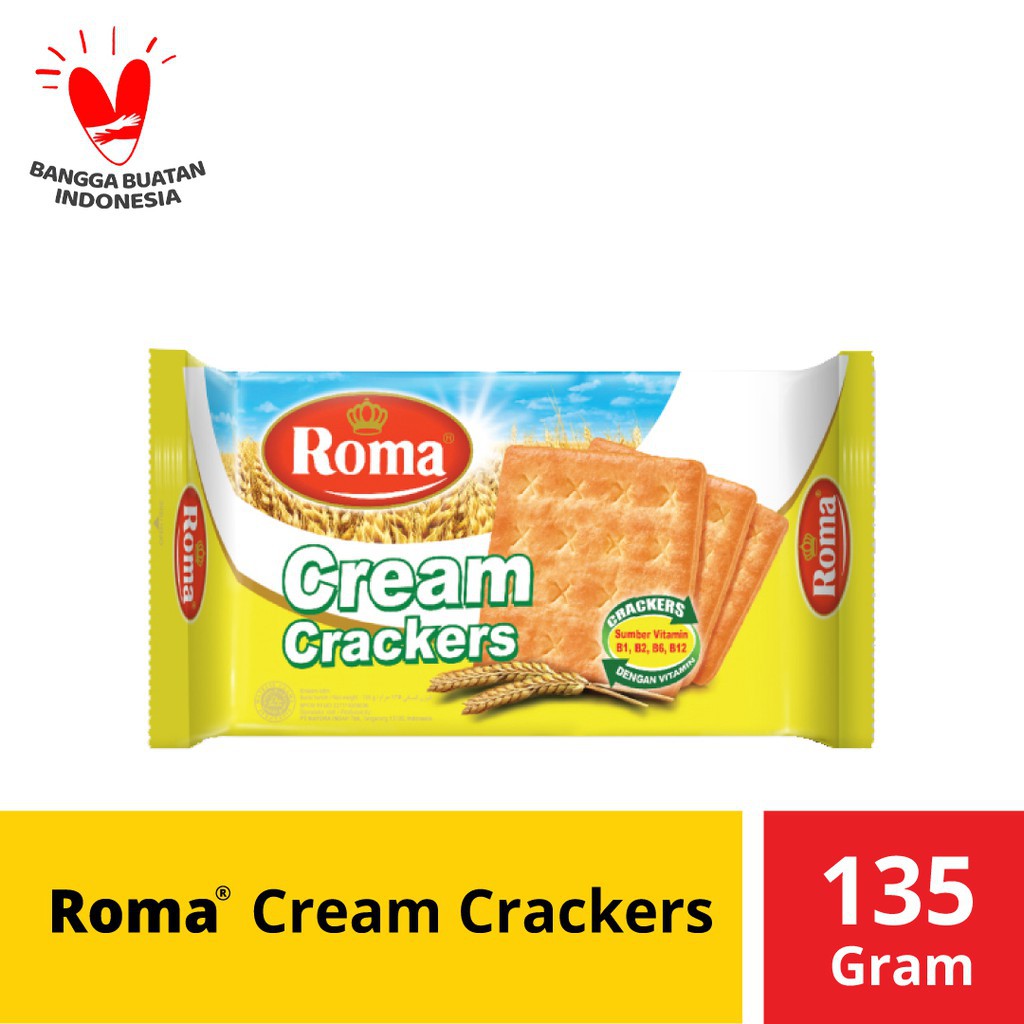 Jual Roma Cream Crackers 135 gr | Shopee Indonesia