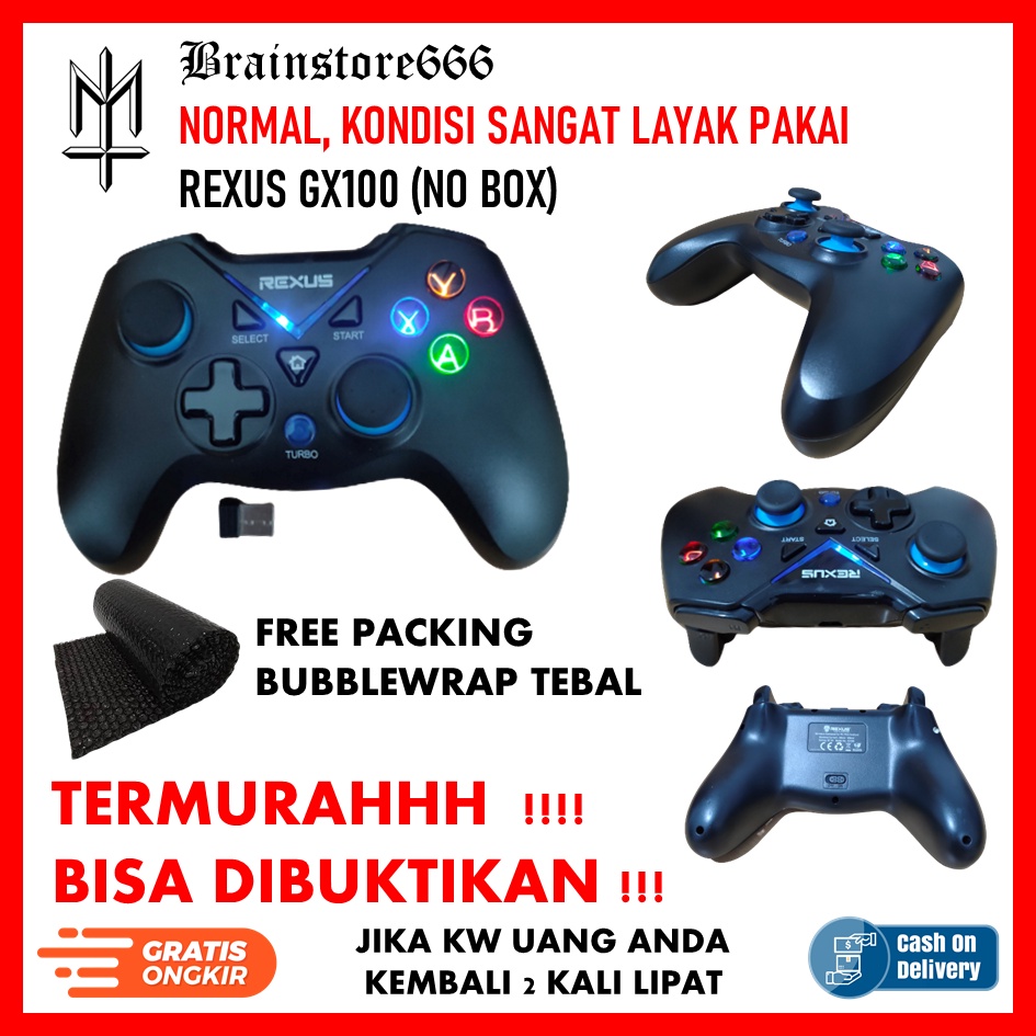 Jual REXUS WIRELESS GX100 GX 100 JOYSTICK JOY STICK GX200 GX 200 GP WGP ...