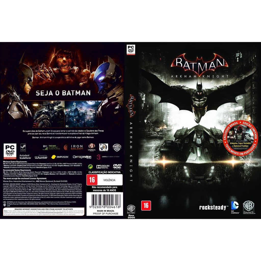 Jual Batman Arkham Knight CPY PC GAMES | Shopee Indonesia