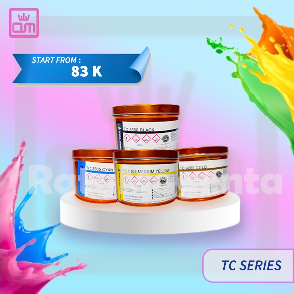 Jual Tc Series Color Cemani Toka Tinta Cetak Shopee Indonesia