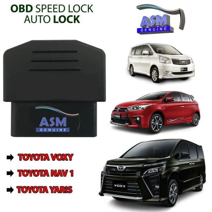 Jual Modul OBD Auto Speed Lock Toyota Voxy ,Nav1, Yaris ,Vios , Autolock Shopee Indonesia