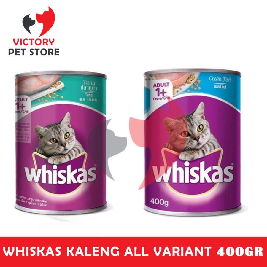 Jual Whiskas 400GR KALENG Makanan Basah Kucing Shopee Indonesia