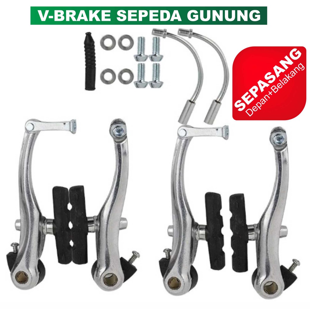 Jual V Brake Rem Sepeda Gunung Seli Sepeda Sepasang Depan Belakang