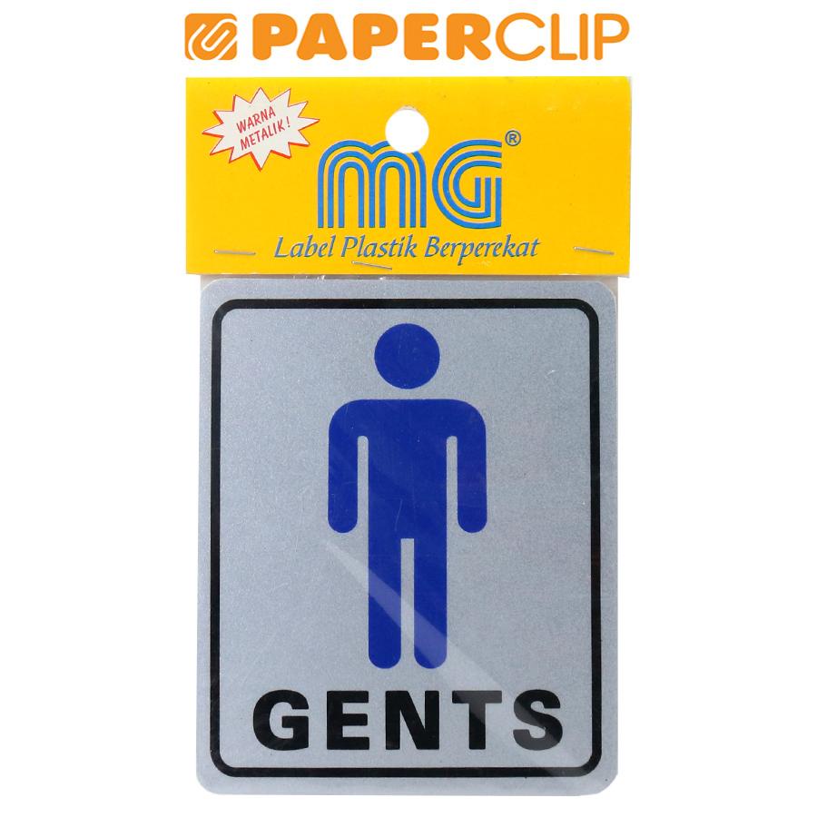 Jual SIGN LABEL MG 3B SL-01 GENTS | Shopee Indonesia
