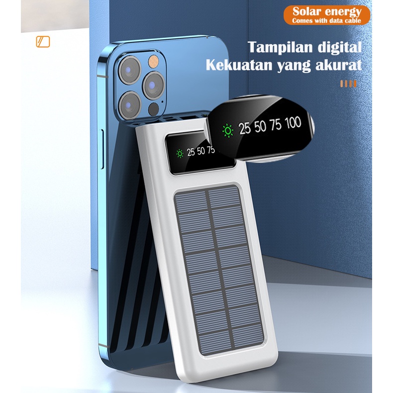 Jual COD Solar Power Bank Tenaga Surya Multifungsi Portabel ...