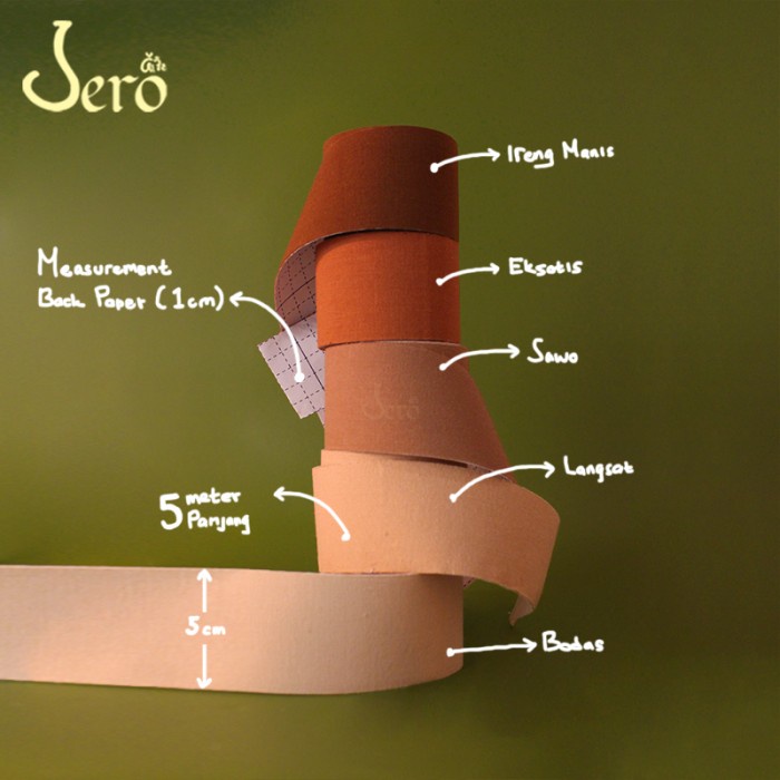 Jual JERO Premium Bra Tape Kit Lite Pack Body Tape Solatip BH Booby