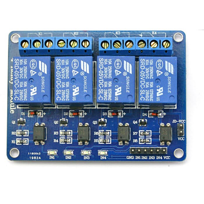 Jual 4 Channel Relay Module | Shopee Indonesia