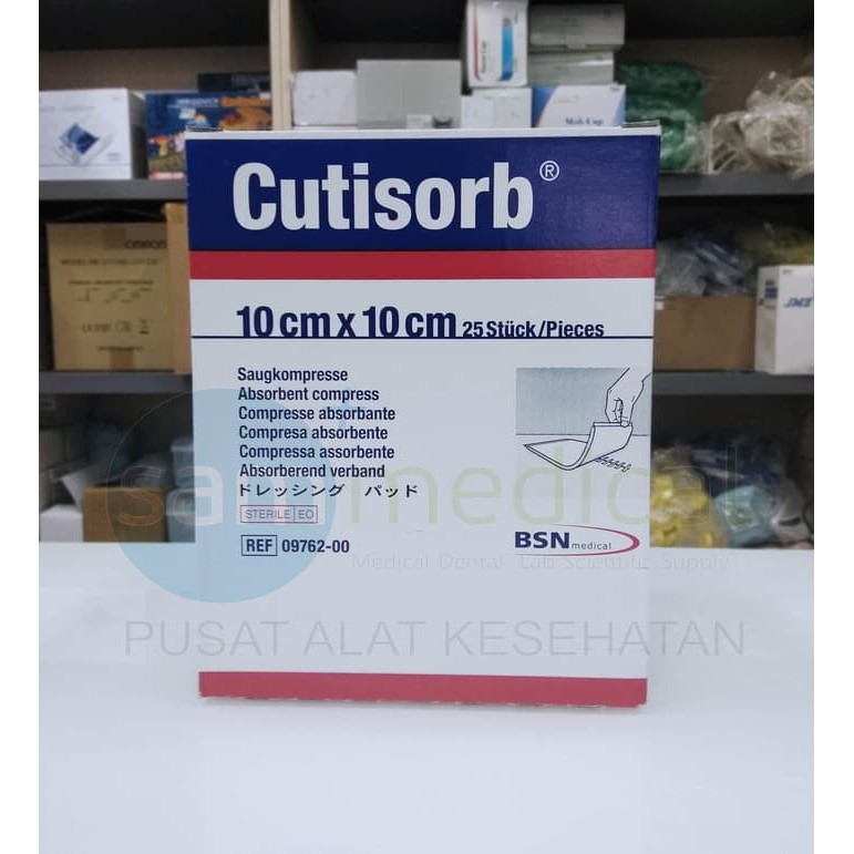 Jual Cutisorb steril 10x10cm / Modern dressing/ perawatan luka Shopee