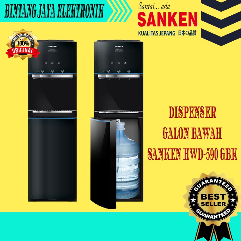 Jual Dispenser Galon Bawah Sanken Hwd C590 Gbk Shopee Indonesia 2034